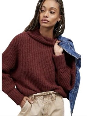 MAEVE ANTHROPOLOGY COZY MOCK NECK SWEATER❤️